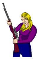 Girl With Rifle Thumbnail