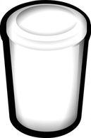 Glass Cup clip art