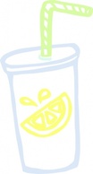 Glass Linda Kim Food Cartoon Beverages Lemonade Beverage Thumbnail
