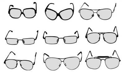 Glasses Vector Thumbnail
