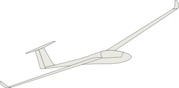 Glider clip art Thumbnail