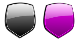 Glossy shields 6