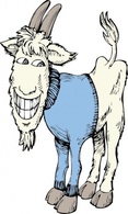 Goat In A Sweater clip art Thumbnail