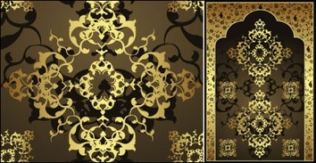 Gold Pattern Vector