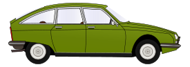 Green car Thumbnail