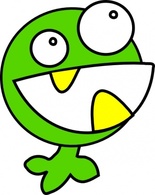 Green Monster clip art