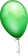 Green Recreation Cartoon Baloon Ballons Free Birthday Party Balloons Balloon Ballon Festive Thumbnail