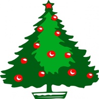 Green Sapin Plants Tree Cartoon Free Trees Christmas Xmas Santa Pere Noel Claus Xmass Gifts ... Thumbnail
