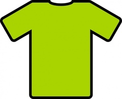 Green T Shirt clip art