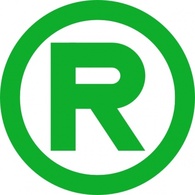 Green Trademark clip art Thumbnail