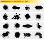 Grunge Free Vector Set