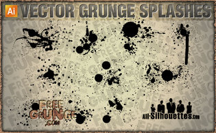 Grunge Splashes Thumbnail