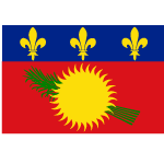 Guadeloupe Vector Flag Thumbnail