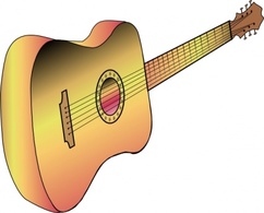 Guitar Profile clip art