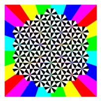 Half Regular Triangle Tessellation Thumbnail