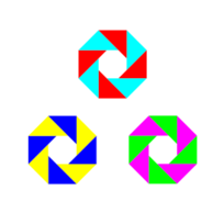Half Squares 3 Octogons