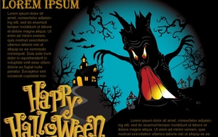 Halloween Vector Poster Thumbnail