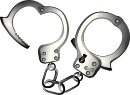 Hand Police Cartoon Free Catch Burgular Theif Theft Handcuffs Rober Cuffs Handcuff Thumbnail
