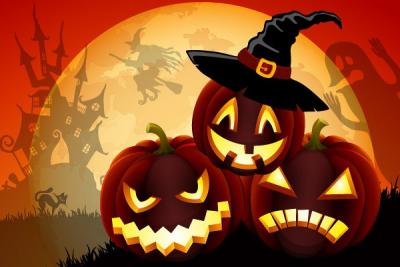 Happy Halloween Vector Illustration Thumbnail