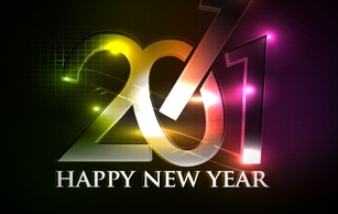 happy new year 2011 eps Vector part04 Thumbnail