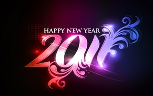 Happy new year 2011 eps Vector part05 Thumbnail
