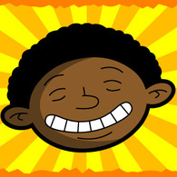 Happy Sunshine Black Kid