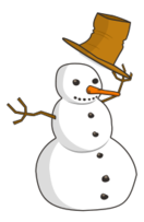 Hat Tip Snowman