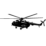 Helicopter Vector Thumbnail