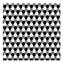 Hexagon Grayscale Thumbnail