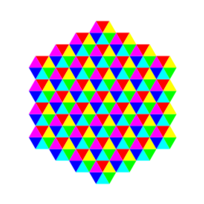Hexagonal Triangle Tessellation Thumbnail