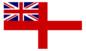 Historic Flag of the English Royal Navy Thumbnail