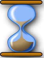 Hourglass clip art Thumbnail