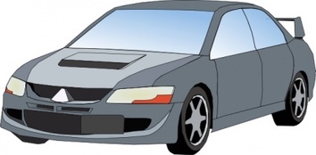 Icon Car Transportation Evolution Vehicles Mitsubishi Auto Trademark Motors Lancer Evo Thumbnail
