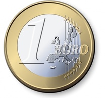 Icon One Europe Euro Cartoon Money Metal Free Coins Currency Coin Euros Thumbnail