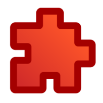Icon Puzzle Red