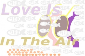 Iglooo E Card Love Is In The Air Red Sea Skin Diving Aug clip art Thumbnail