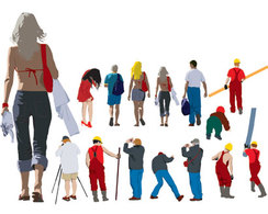 Illustrations Of Professional Workers Thumbnail