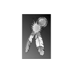 Indian Feathers Vector Thumbnail