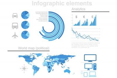 Infographic Vector Elements Thumbnail