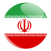 Iran flag button Thumbnail