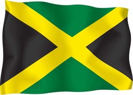 Jamaica Flag Vector Thumbnail