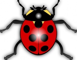 Jilagan Ladybug clip art