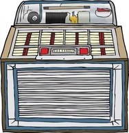 Jukebox clip art Thumbnail