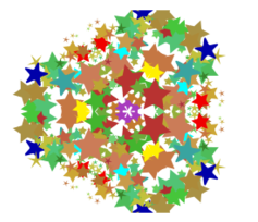 Kaleidoscope, 3 Fold Symmetry Thumbnail