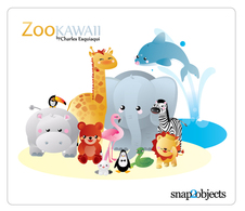 Kawaii Zoo Vector Thumbnail