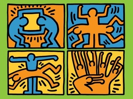 Keith Haring Vector Thumbnail