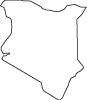 Kenya Vector Map Thumbnail