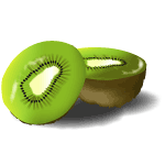Kiwifruit Free Vector Art Thumbnail