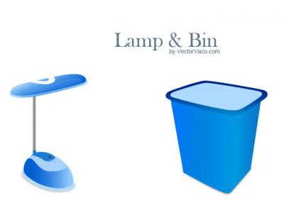 Lamp and Bin Thumbnail