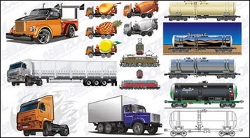 Large automobile Vector material package Thumbnail